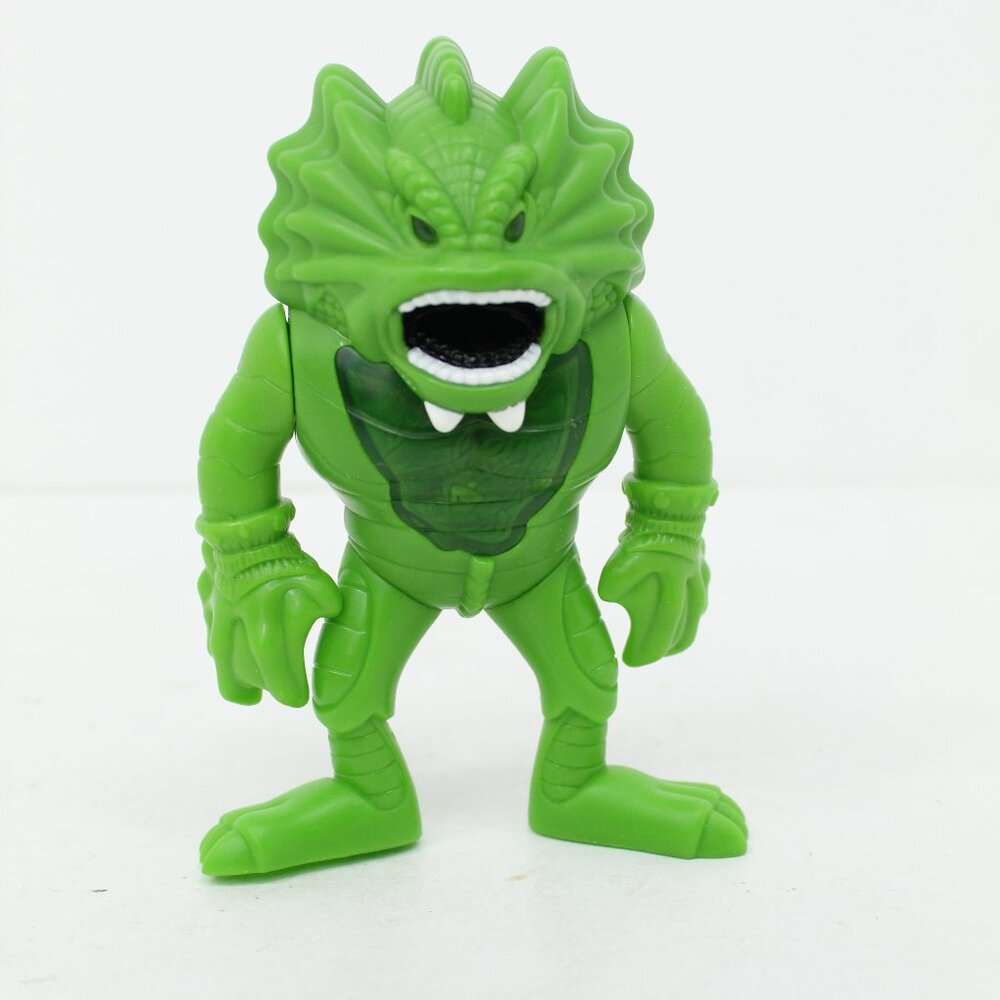 2003 Toy Quest Scream Stretchers McDonalds Green Monster Action Figure 5"